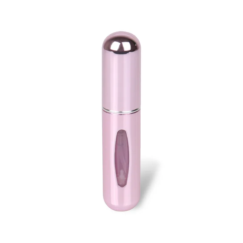 

MUB-5ml Mini Refillable Conveniet Empty Atomizer Perfume Bottle Pump Aluminum Spray Bottle Cosmetic Container Travel Parfum Gift