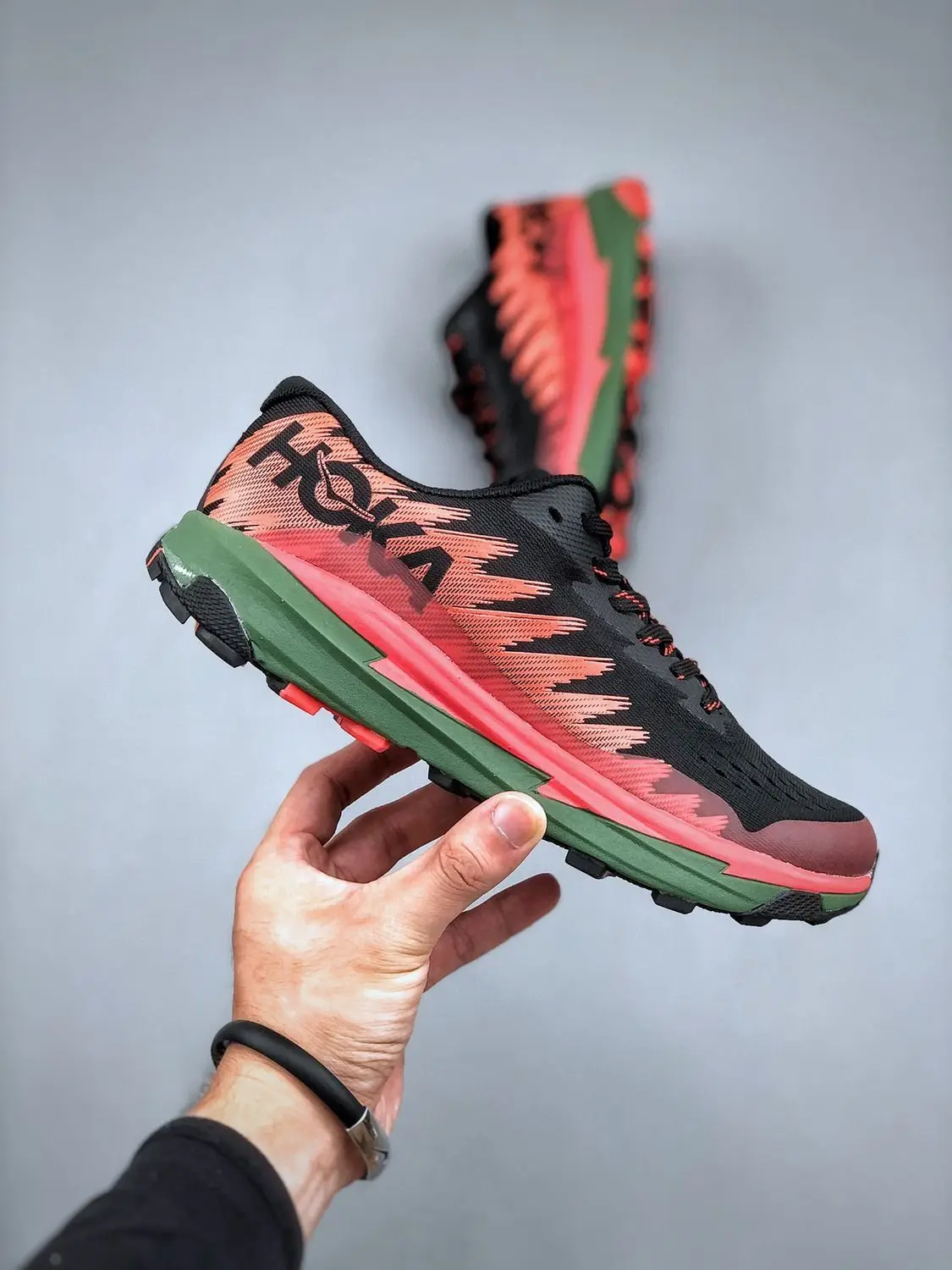 

Pure Original HOKA Toreent3 New Thyme/Feesta Ultra Light Breathable Shock Absorbing Couple Running Shoe 1127914