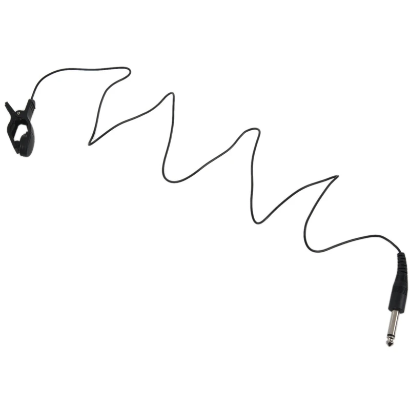 Черный Универсальный акустический зажим для звукоснимателя с пьезоконтактным