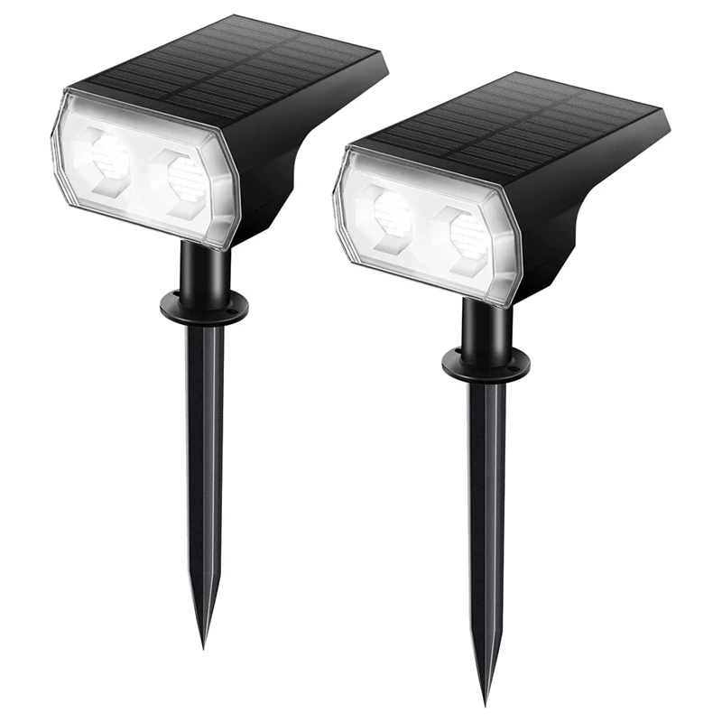 

48 Светодиодный, Солнечная лампа, наружные Ландшафтные прожекторы, Беспроводные водонепроницаемые Солнечные прожекторы 2 в 1 для двора и сада