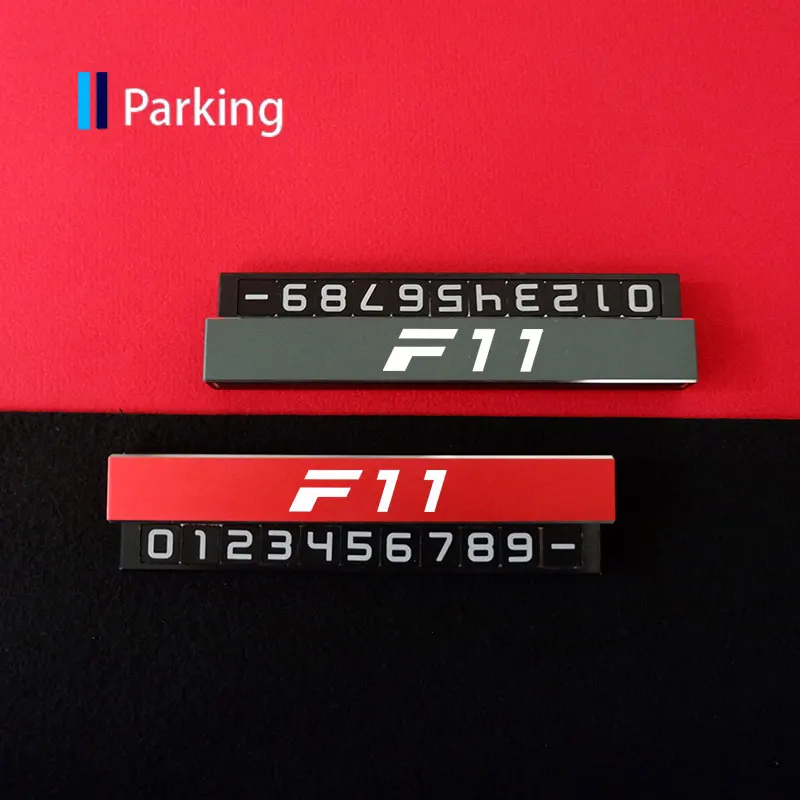 

Alloy Hidden Parking Card For Bmw F11 Car Phone Number Card For BMW E46 E87 E90 E92 F10 F30 F20 F01 F02 X1 X2 X3 X4 X5 X6 X7