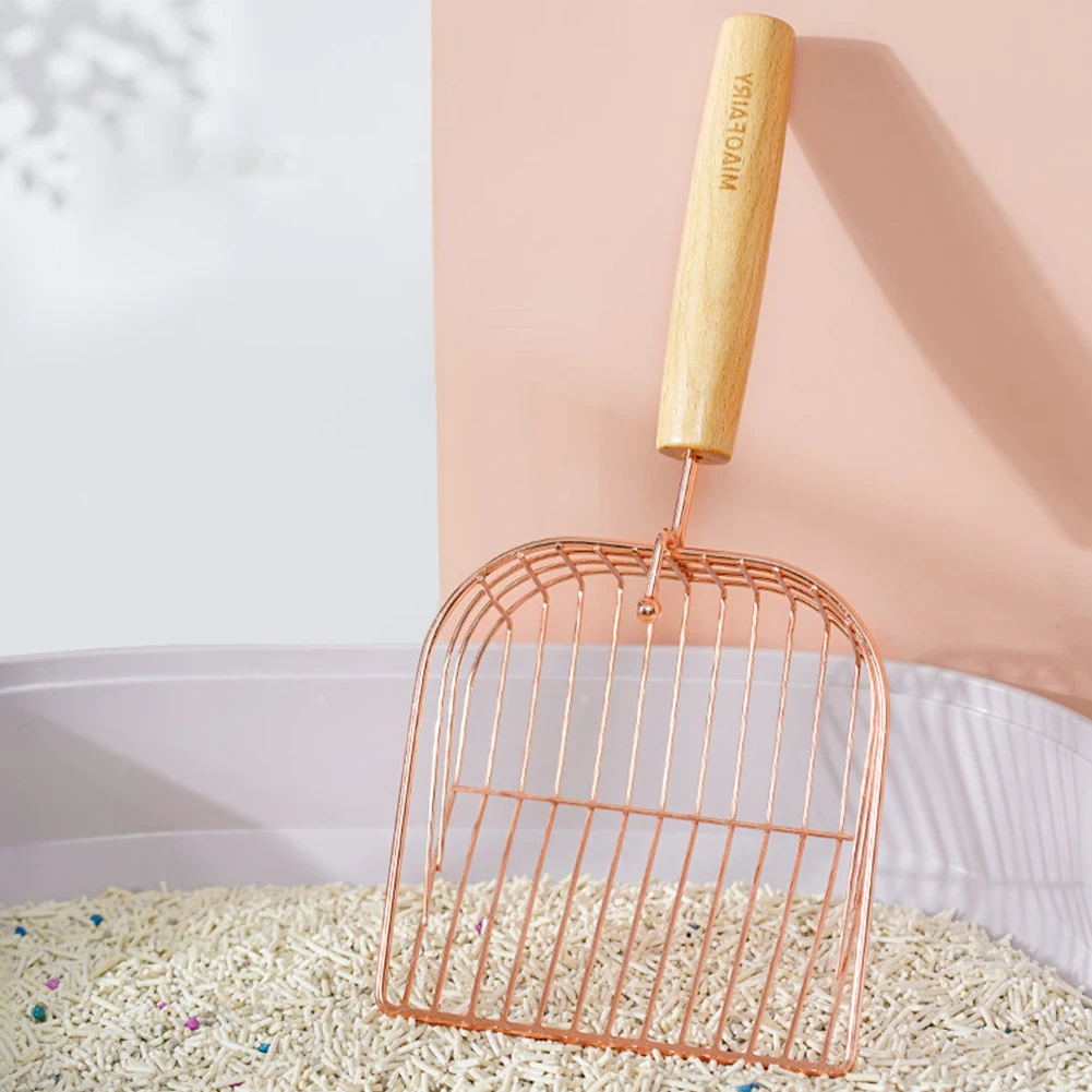 

Лопатка для кошачьего туалета из нержавеющей стали