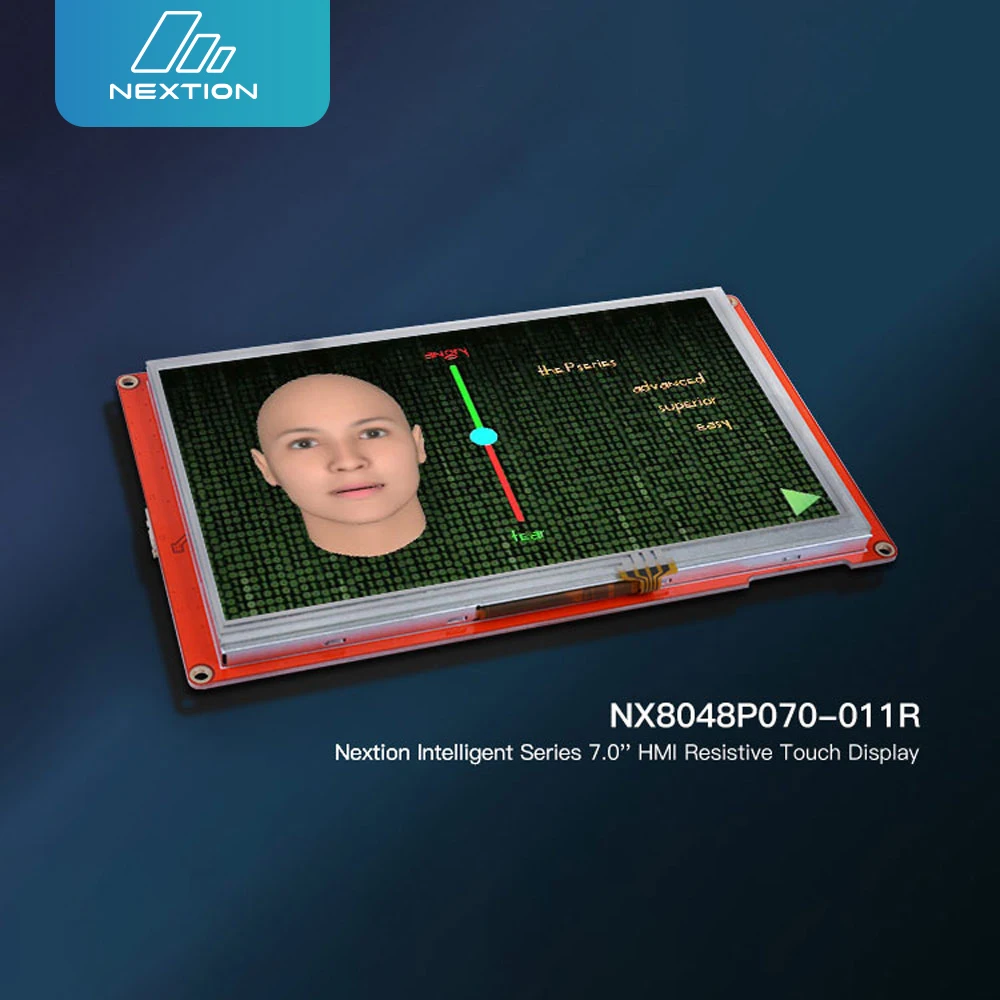 Nextion 7.0” Intelligent Series HMI Display TFT LCD Module Multifunction Resistive/Capacitive Touch Panel