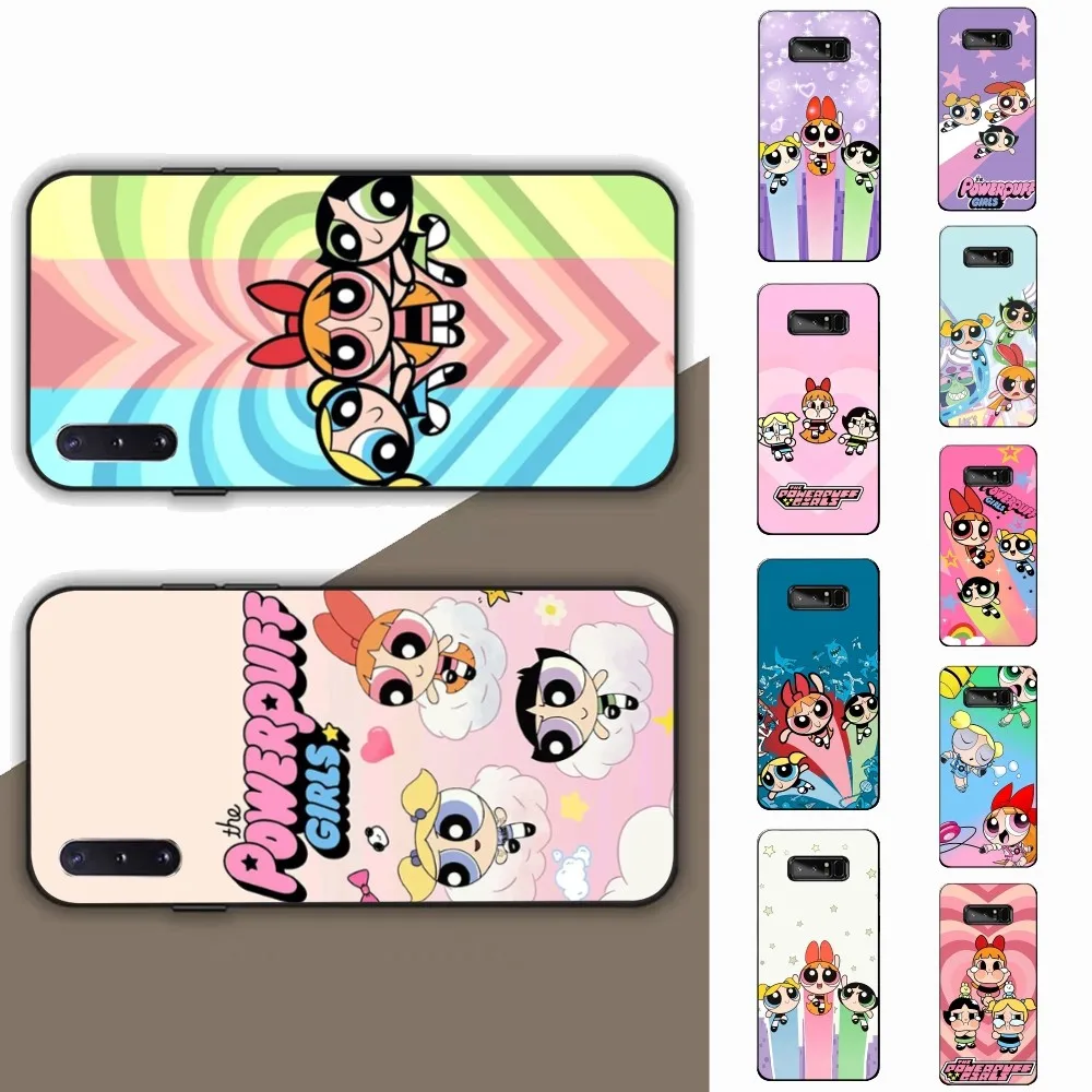 Чехол для телефона с рисунком T-The P-Powerpuff G-Girls Samsung Note 8 9 10 20 Pro Plus Lite M 11 30 21 31 51 A 22 42 02 03