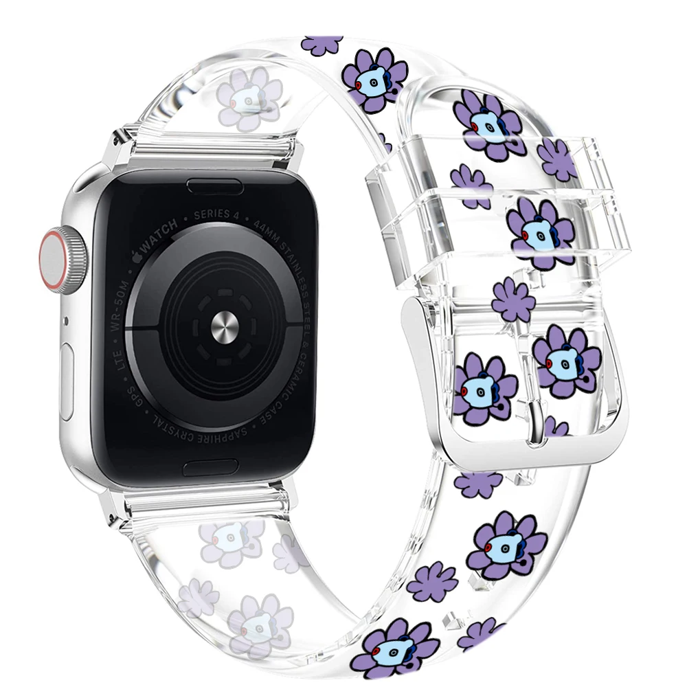 

Ремешок прозрачный для Samsung Galaxy Watch Active 2 40 мм 4/classic/46 мм/44 мм/Gear S3, браслет для Huawei GT/2/3/Pro, 20 мм 22 мм