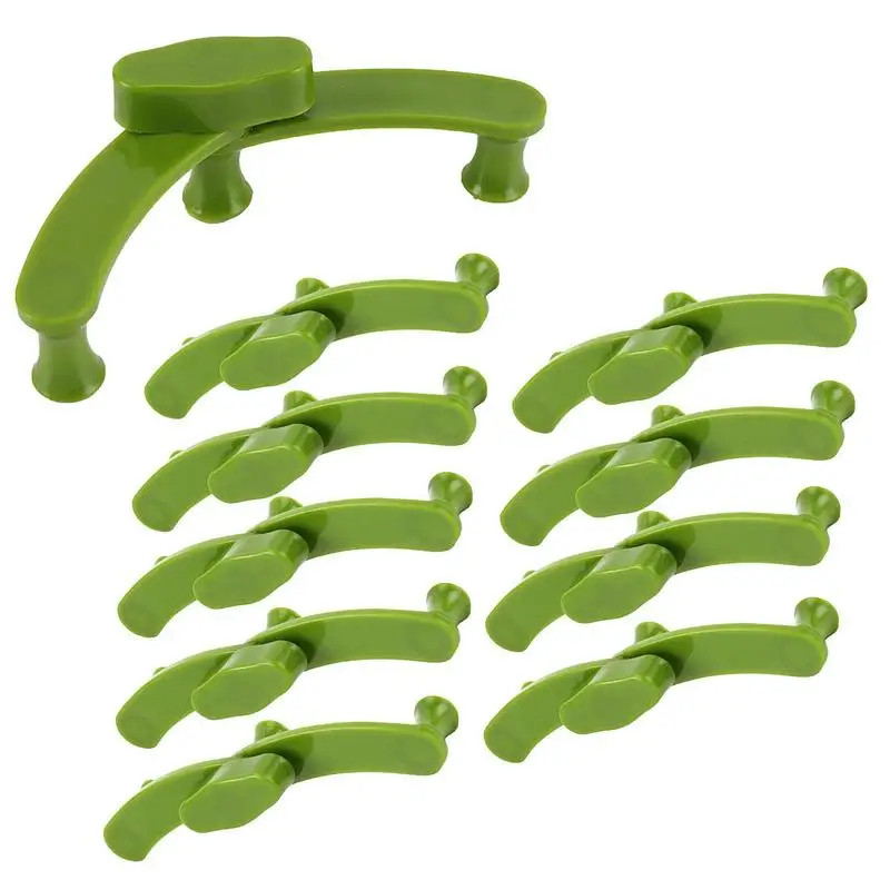 

Plant Trainer Clips 10pcs Plant Bender Greenhouse Clips Branch Pressing And Pruning Device Bonsai Modeling Tools Fruit Tree