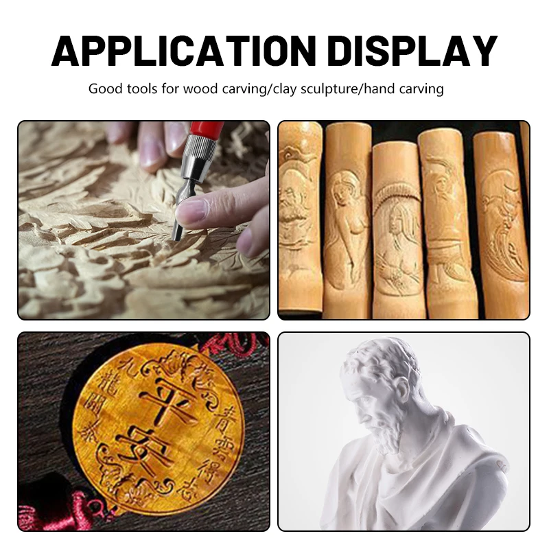 Гравировальный нож для резьбы по дереву гравировка шесть ножей профессиональные