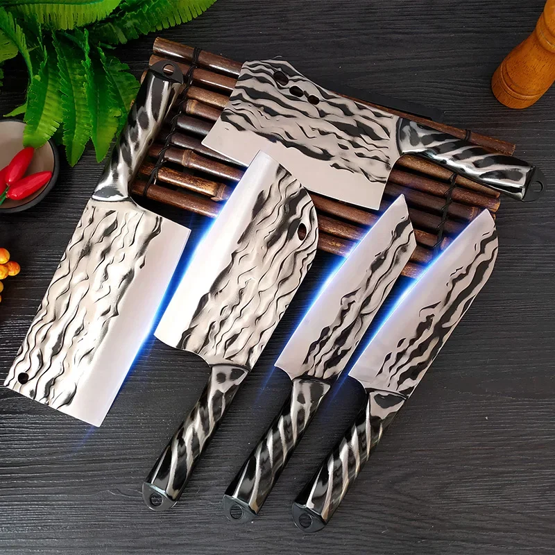 Кухонные ножи Тесак Нож для мясника нарезки рыбы Разделка овощей Ручка из