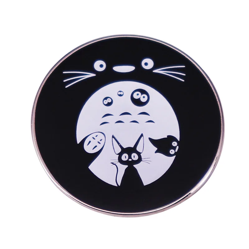 

Cute Mash-up Animals from Japanese Anime Movies Television Brooches Badge for Bag Lapel Pin Buckle Jewelry Gift For Friends