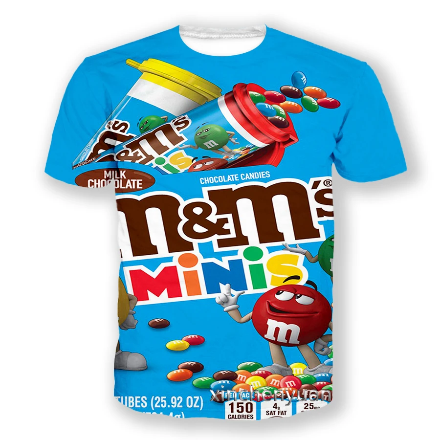 

Новые модные мужские/женские футболки phechion m & m с 3D принтом, одежда в стиле хип-хоп для женщин, топы, поставщики для прямой поставки A72