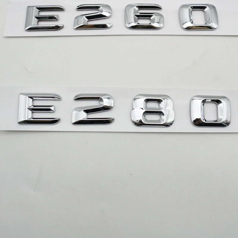 

Для W124 W211 E-CLASS E63 E200 E220 E240 E250 E280 E420 E430 E450 E550 багажник задняя эмблема значок хромированные буквы