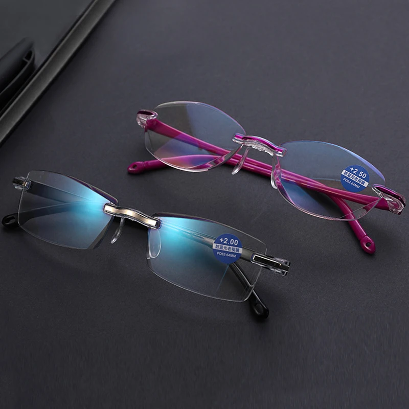 

Blue Light Readers Women Men Reading Glasses Anti Blue Light Presbyopic Glasses Magnifying Hyperopia Eyewear 1.0-4.0