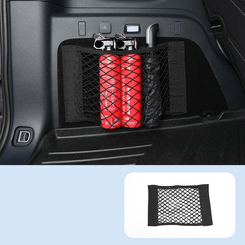 

Для BYD Leopard 5 Leopard 8 2024 2025 Стайлинг автомобиля Багажник с фиксированной сеткой для хранения багажа Боковой сетчатый карман для хранения Автоаксессуары