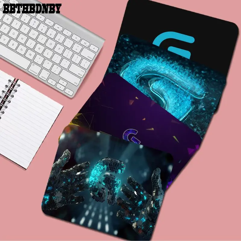 

Logitech G logo Anti-Slip Desktop Desk Mat Kawaii Gaming Accessories Students Writing Pad Deskpad Home Decor