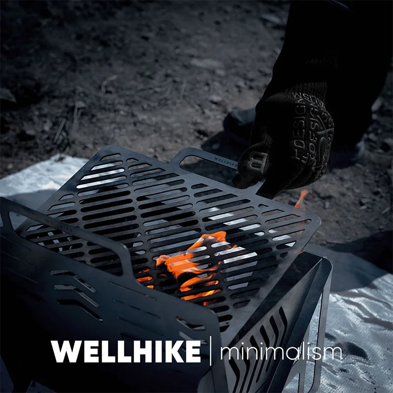 WELLHIKE огнестойкие перчатки с защитой от ожогов нескользящие термостойкие для