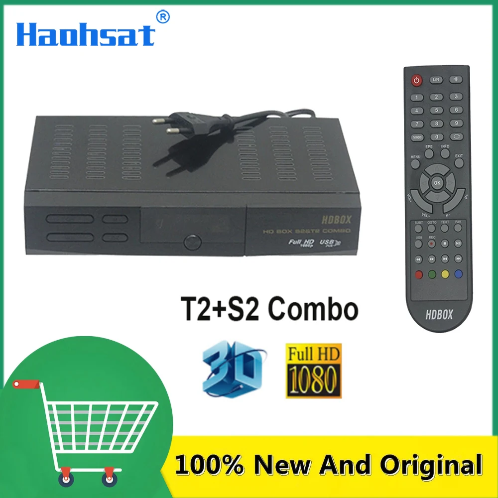 HD BOX DVB-S2 T2 Combo спутниковый приемник с поддержкой DVB H.264 Power Vu DRE Biss VU PVR USB WiFi MT7601 Main 8bit |