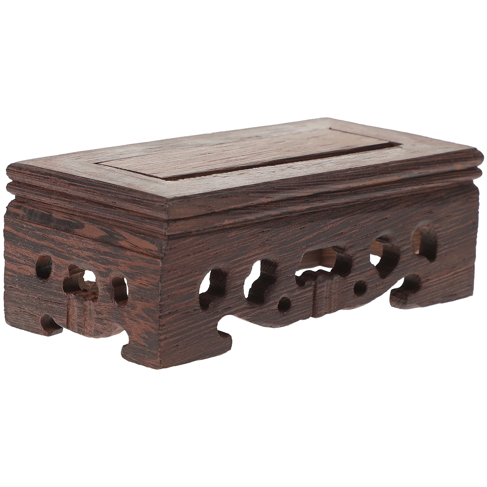 

Stand Base Display Wood Wooden Vase Chinese Teapot Pot Flower Rack Bonsai Aquarium Tray Serving Flowerpot Furniture Bowl Lamp