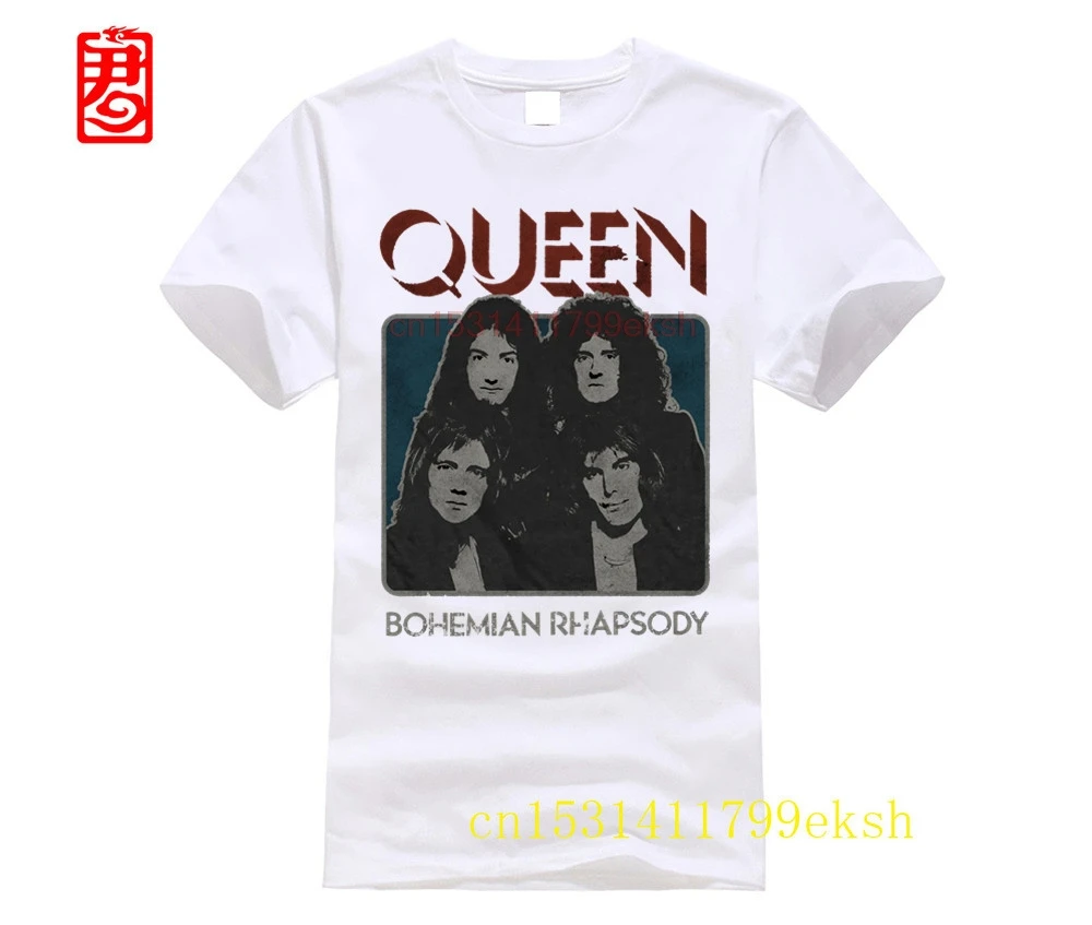 

Футболка Queen Band рок, богемная Rhapsody, мужская и женская футболка