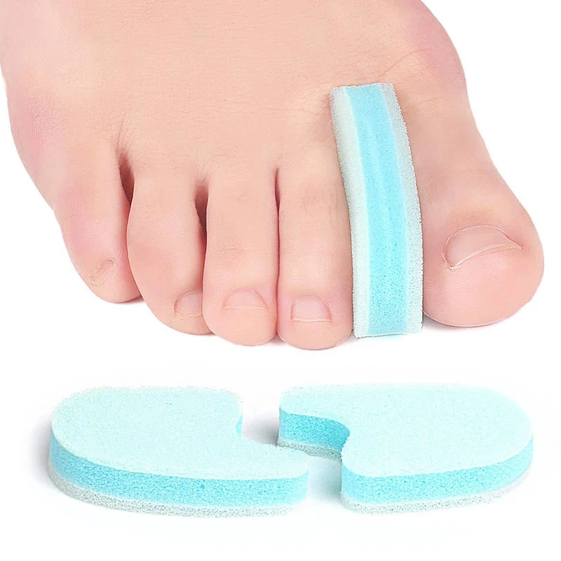 

Pexmen 2Pcs Foam Toe Separators Toe Spacers Reduce Friction and Relieve Pain for Corns Blisters Overlapping Toes Corrector