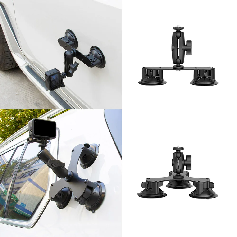 

Универсальный автомобильный держатель на присоске для экшн-камеры