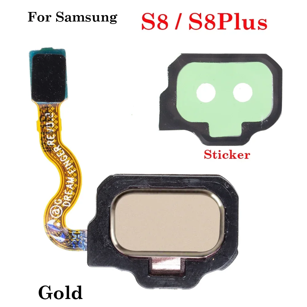 Touch ID датчик отпечатков пальцев кнопка Домой гибкий кабель для Samsung Galaxy S8 + S9 Plus G950