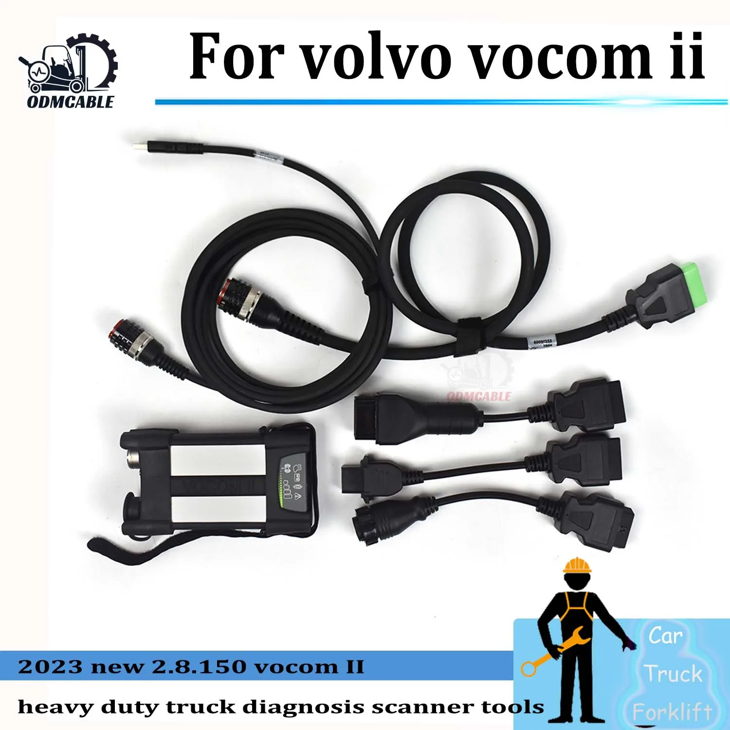 

88894000 vocom ii vocom 2 for renault ud mack truck excavator diagnostic tool v2.8 ptt premium tech for volvo vocom vcads