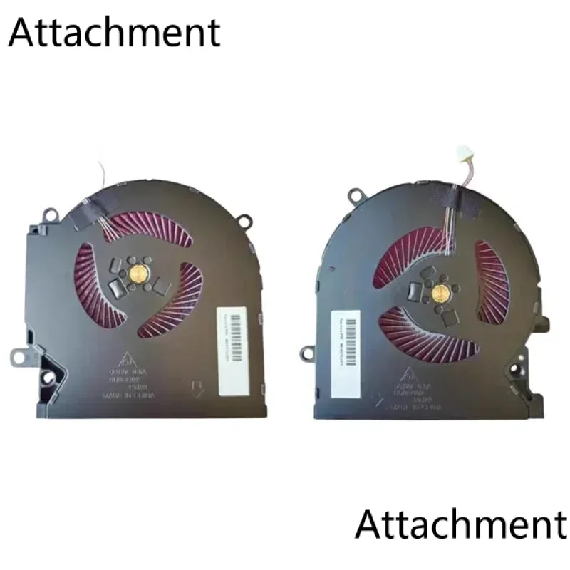 Новый оригинальный вентилятор для процессора и графического HP OMEN 15-EK TPN-Q236 M04216-001