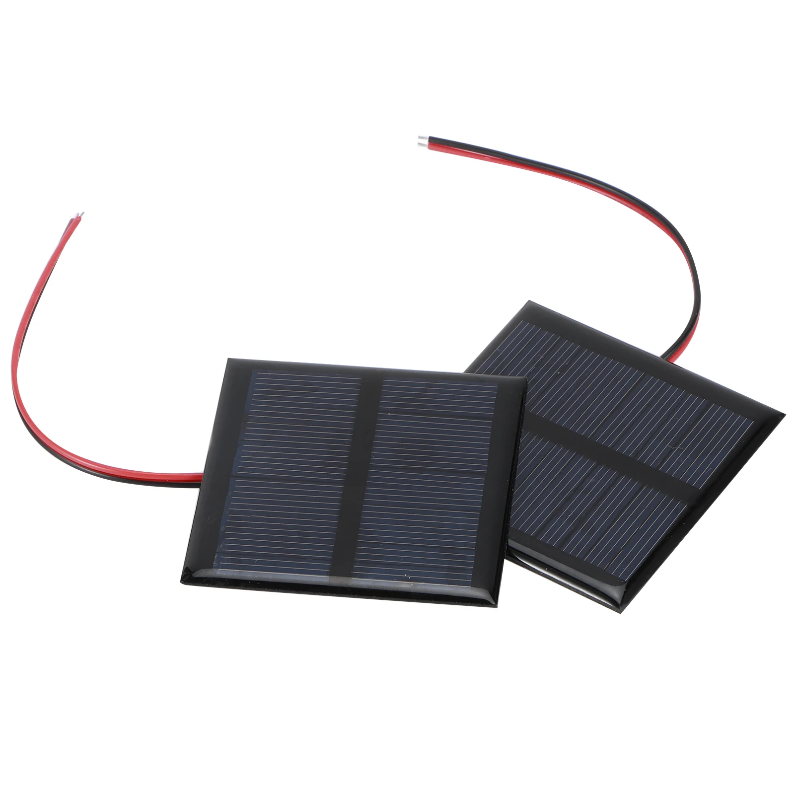 

2Pcs 5.5V 0.6W Wired Solar Panel Multifunctional Portable Mini Solar Board Polysilicon Solar Solar Solar