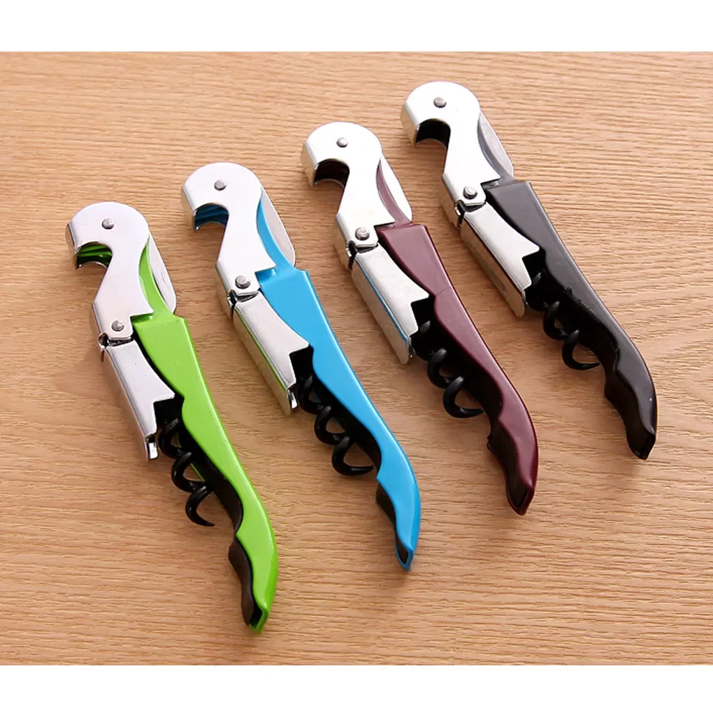 

2023New Steel Cork Screw Corkscrew MultiFunction Wine Cap Opener OK Beer Cap Bottle Opener Kitchen Bar Tools Accessories
