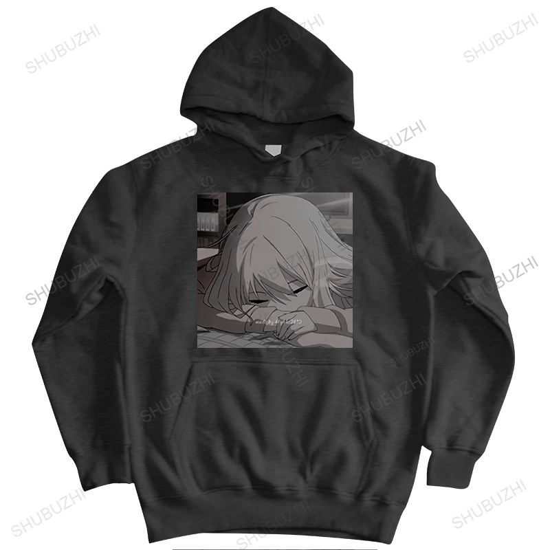 

cotton autumn hoodie coat men brand loose pullover Sad Retro Anime Crying Eyes Vaporwave Funny Top male fashion hoody zipper