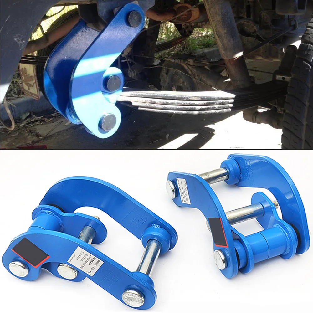 4x4 подвесная пружина 2 шт. автомобильные задние удобные двойные скобы подъемные комплекты подходят для Toyota Hilux Vigo KUN26 GGN26 2005-2014