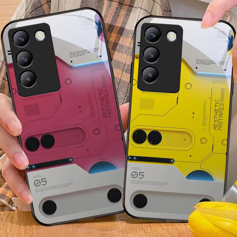 Встроенная машина для Y72 33S 11 03 36 96 Lite 35 16 Iqoo 12 V40 SE 5G 29 40 21 30 X80 Pro Vivo Чехол телефона из