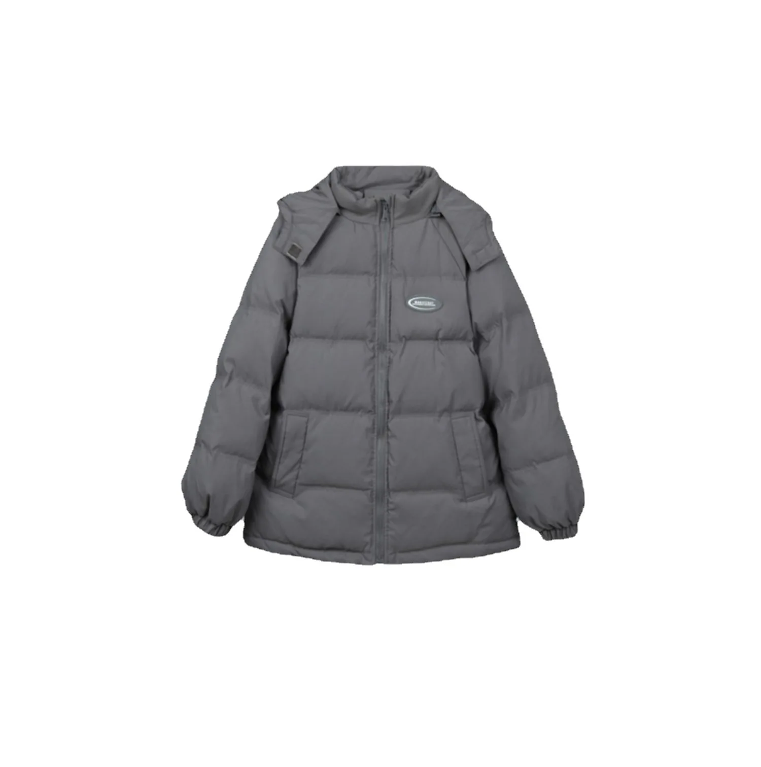 Down Jacket Female Short Paragraph 2022 Autumn and Winter New White Duck Down Loose Small Black Bread Clothes Winter