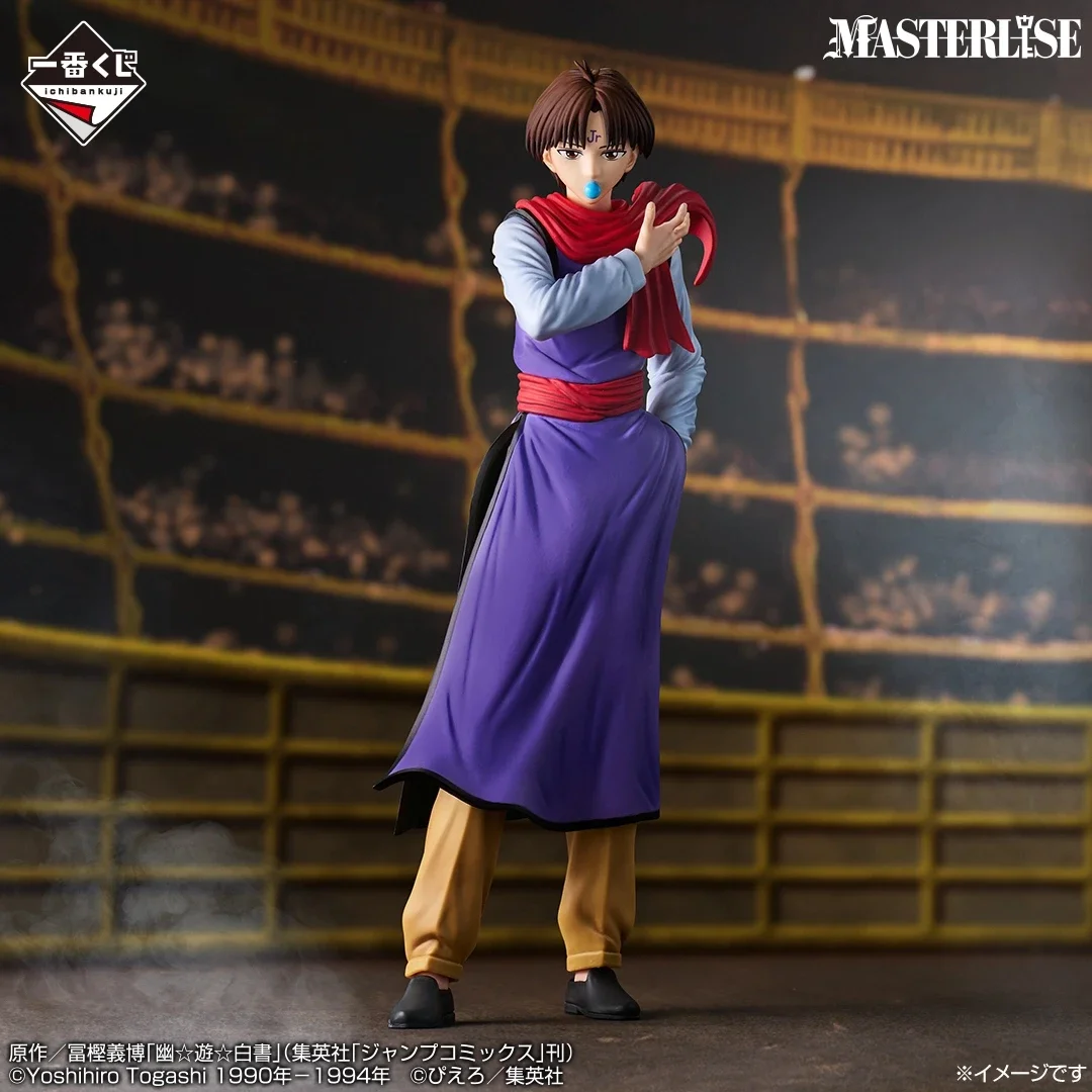 Фото В наличии Оригинальный BANDAI Ichiban Kuji YuYu Hakusho Dark Tournament vol.3, приз D, Koenma MASTERLISE, аниме-модель, игрушка, подарки, оригинал №3
