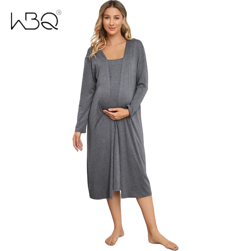 

Женская ночная рубашка для кормления, мягкое кимоно, банные халаты, одежда для сна для грудного вскармливания, ночная рубашка без рукавов, н...