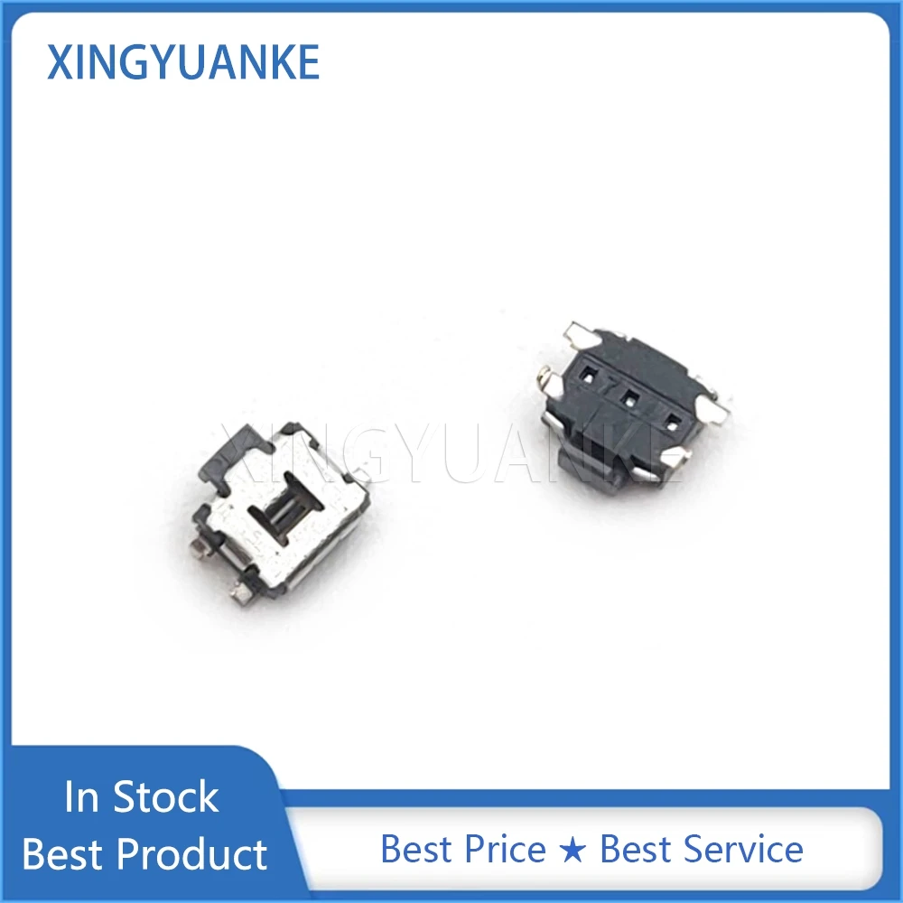 

Тактильный переключатель EVQ9P701P, 10 шт., боковая кнопка для мобильного телефона с маленькой черепахой, сенсорный переключатель 3,5*2,9, передняя вилка и пост SMD