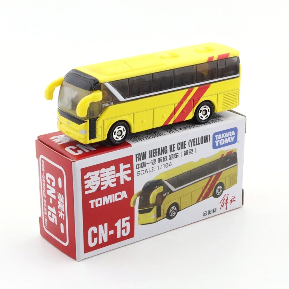 TAKARA TOMY Tomica 1/64 Такси Полицейский Китайский автобус Красный флаг