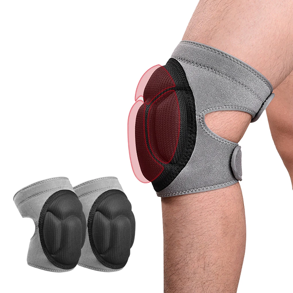 

Yoga Knee Pads Thickened Kneeling Sports Kneepad Security Protection Fitness Knee Brace Compression Sponge for Dancing Workout
