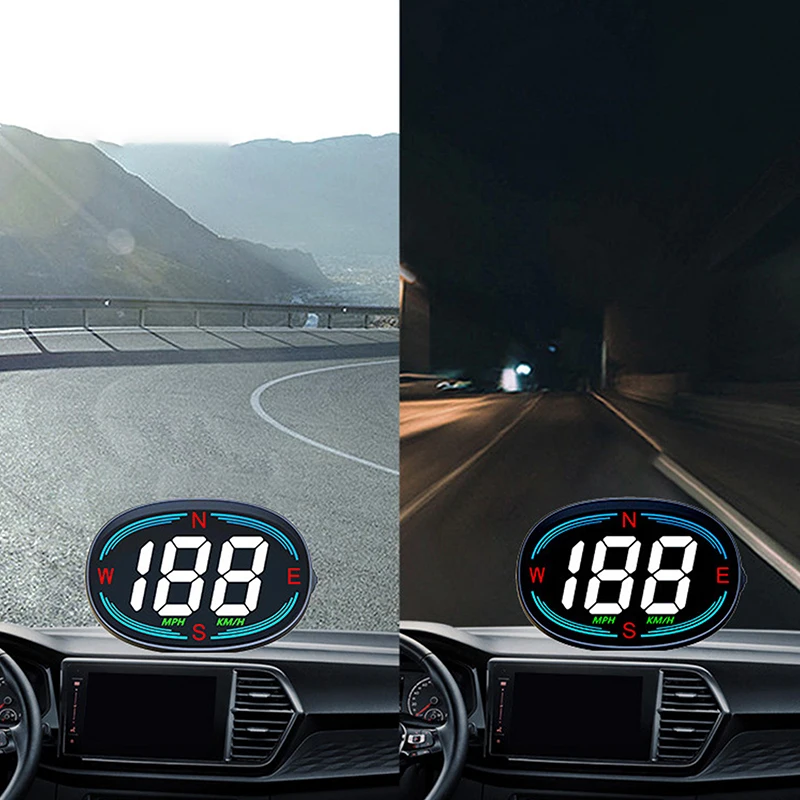 Универсальный автомобильный скоростной HUD спидометр проекционный экран с