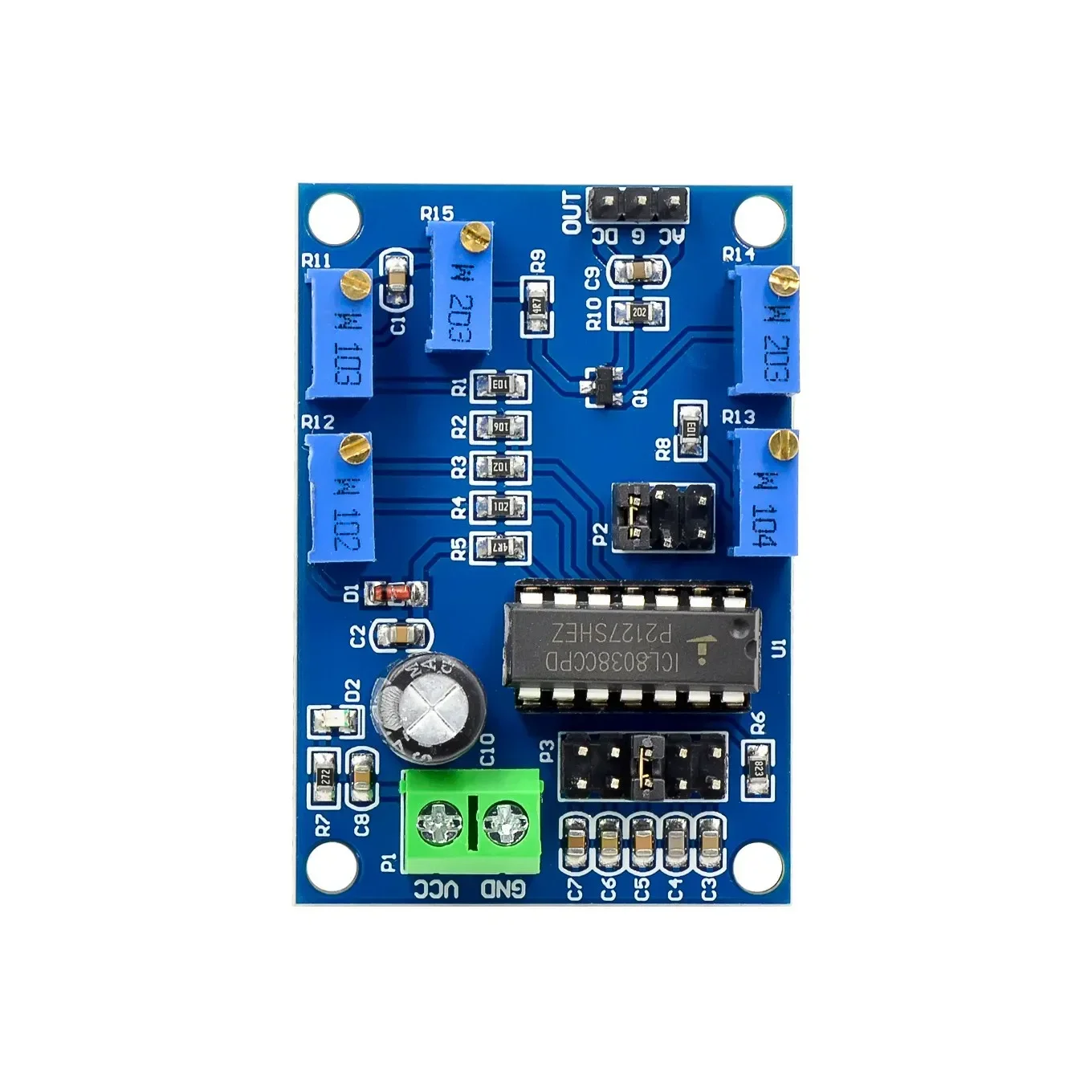 ICL8038 Генератор сигналов средней/низкой частоты сигнала 10 Гц-450 кГц