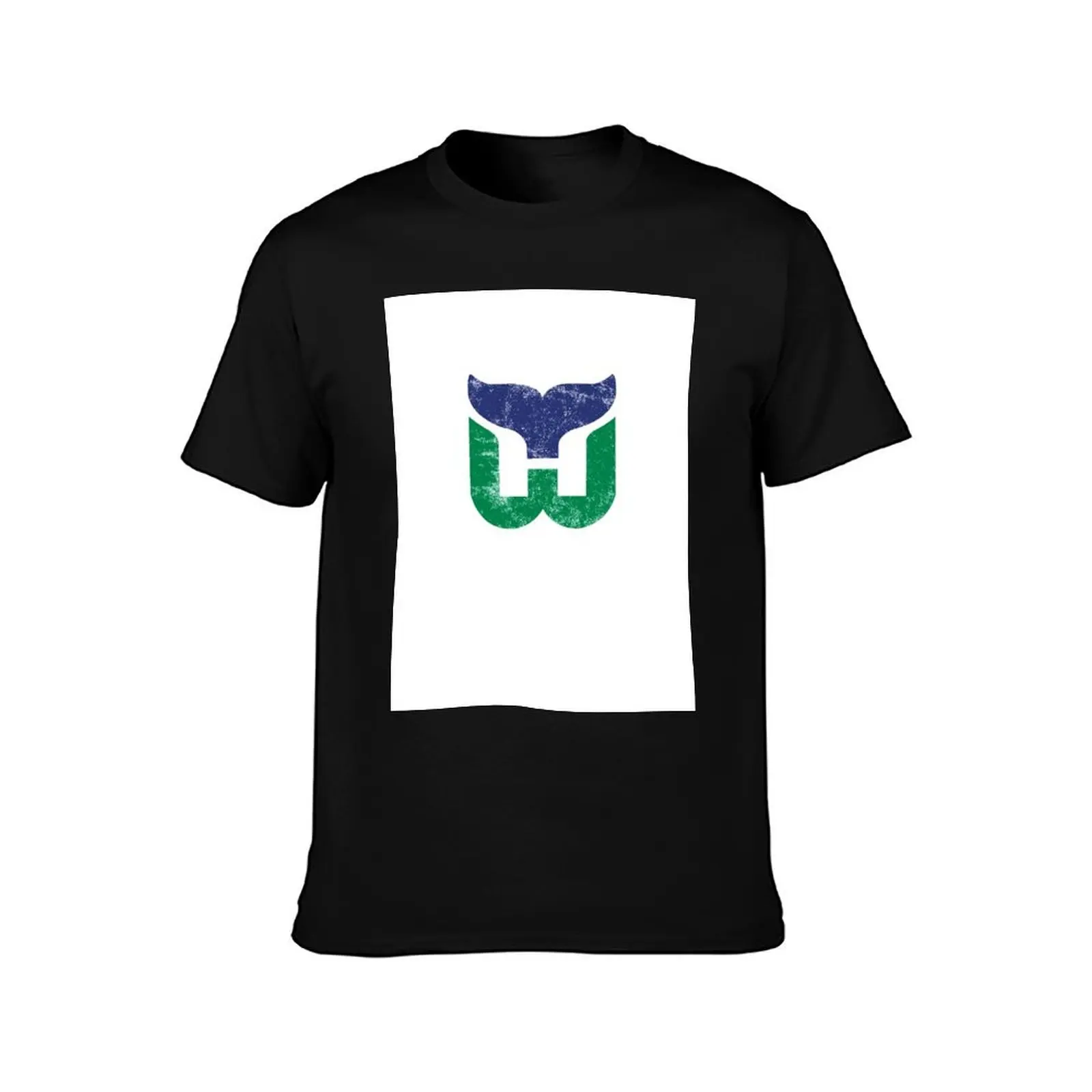 Hartford Whalers Distressed Logo — Defunct Hockey Team сбор расширения 1979-1997 годов для Connecticut футболка