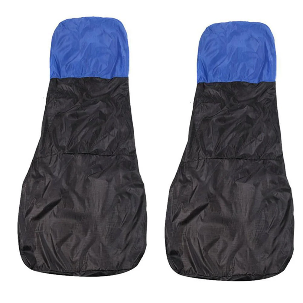 

2pcs Universal Cover Automobiles Nylon Protector (Black and Blue)