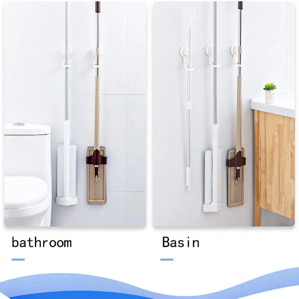 

Household Goods Hanging Mop Hook Coat Hat Swimming Hook Rack Bathroom Storage Bath Door Hook Household Wall-mounted Hook