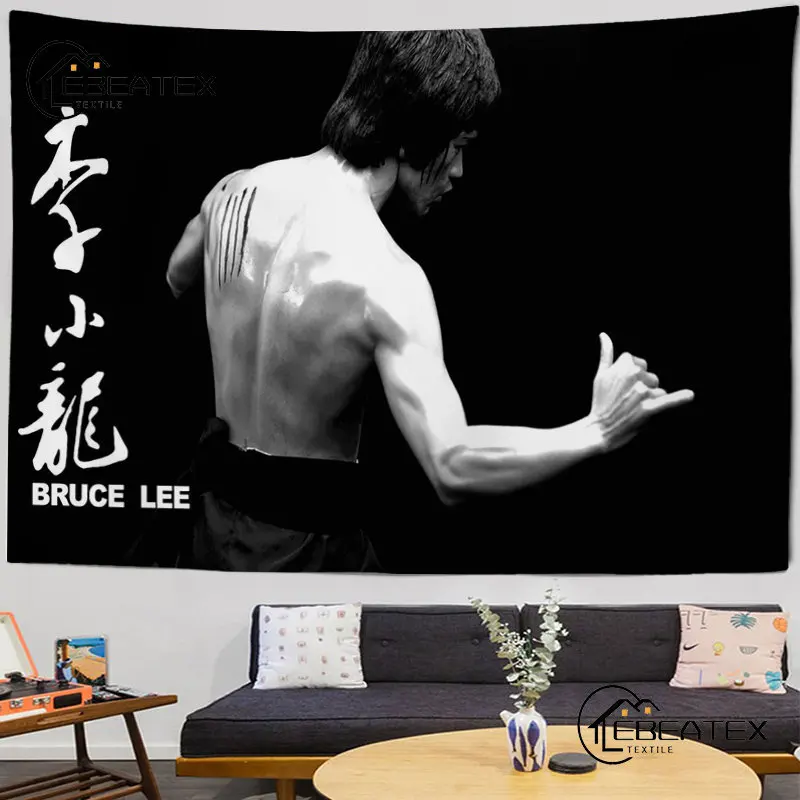 

Гобелен кунг-фу в стиле бохо, украшение в китайском стиле, художественное оформление, аксессуары для дома