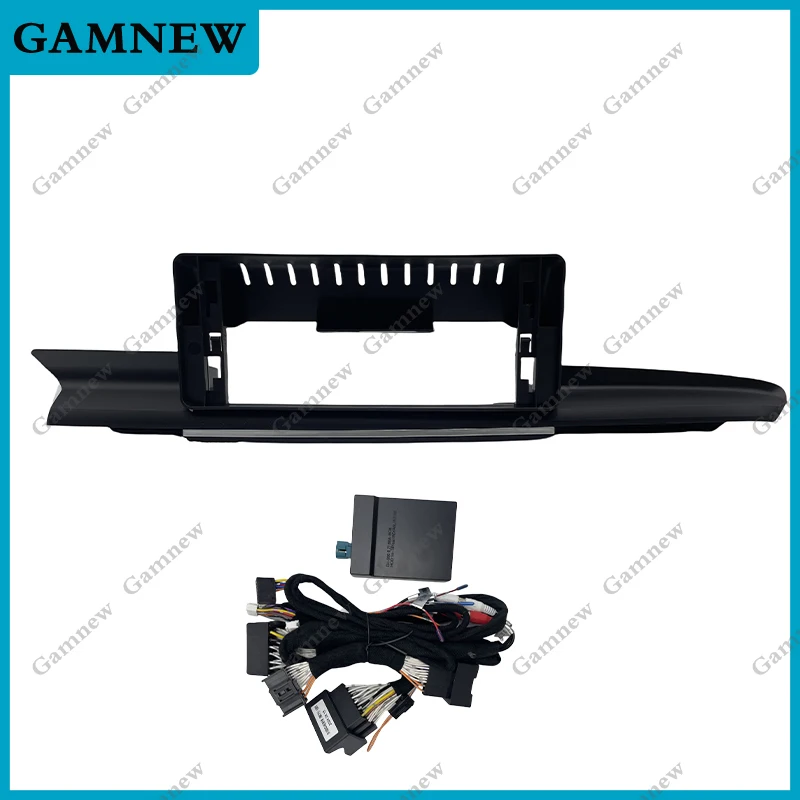 

12,3-дюймовый автомобильный рамочный адаптер, декодер Canbus Box, Android радиоприемник, комплект панели для AUDI A6 A6L 2012-2018