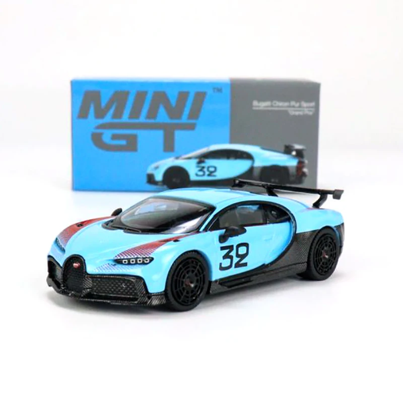 

Мини GT 64 Bugatti Chiron Pur Sport Grand Prix LHD MGT00487-CH модель автомобиля