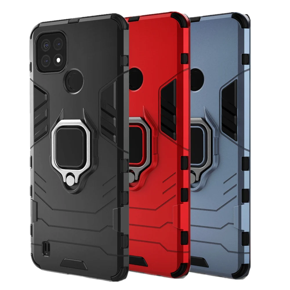 

Realme 7i Shockproof Case for Realme 7 7i 6 C17 C15 C12 C11 2021 Q2 Pro Phone Cover for OPPO Reno4 Z 5G F17 A32 A53 A73 A93 2020