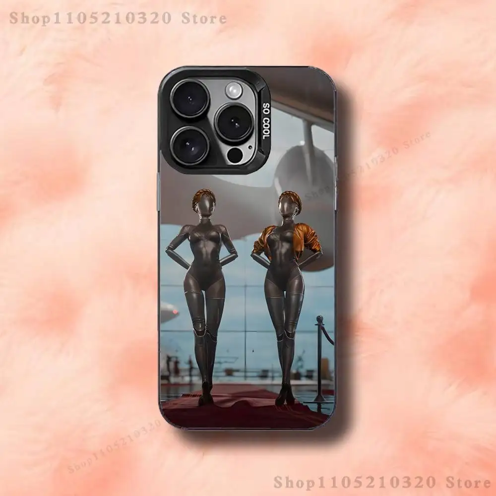 Фото Чехол для телефона Game A-Atomic H-Heart для iPhone 17,16,15,14,13,12,11,Pro,Max,Plus,E,Air,Mini Black, чехол из ТПУ №3