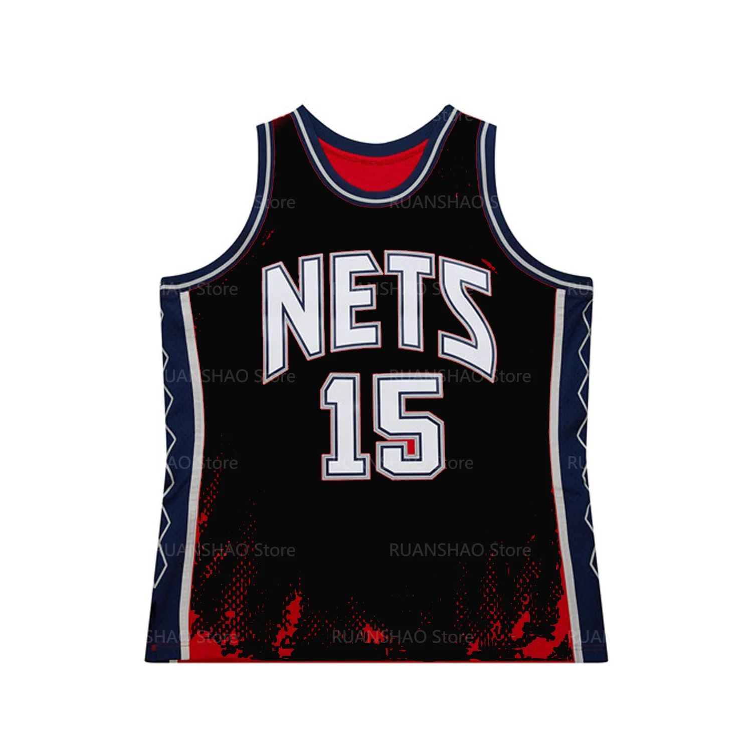 Винтажный Баскетбольный Тренировочный Трикотаж Унисекс Swingman Быстросохнущий