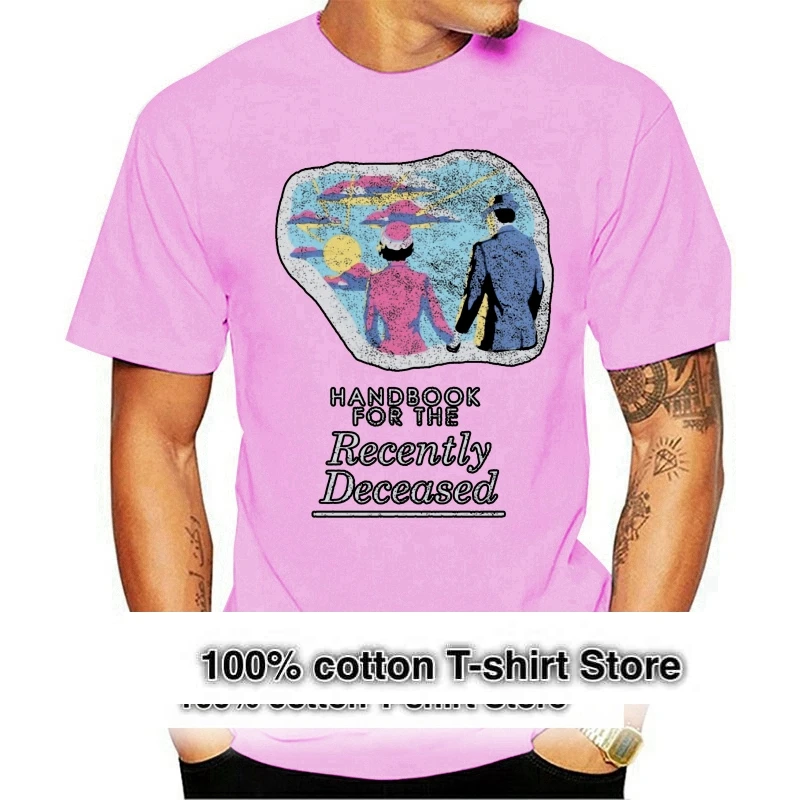 

Beetlejuice T Shirt Handbook For The Recently Deceased Dark T Shirt Summer Short Sleeve Tee Shirt Male Plus Size Cute Tshirt